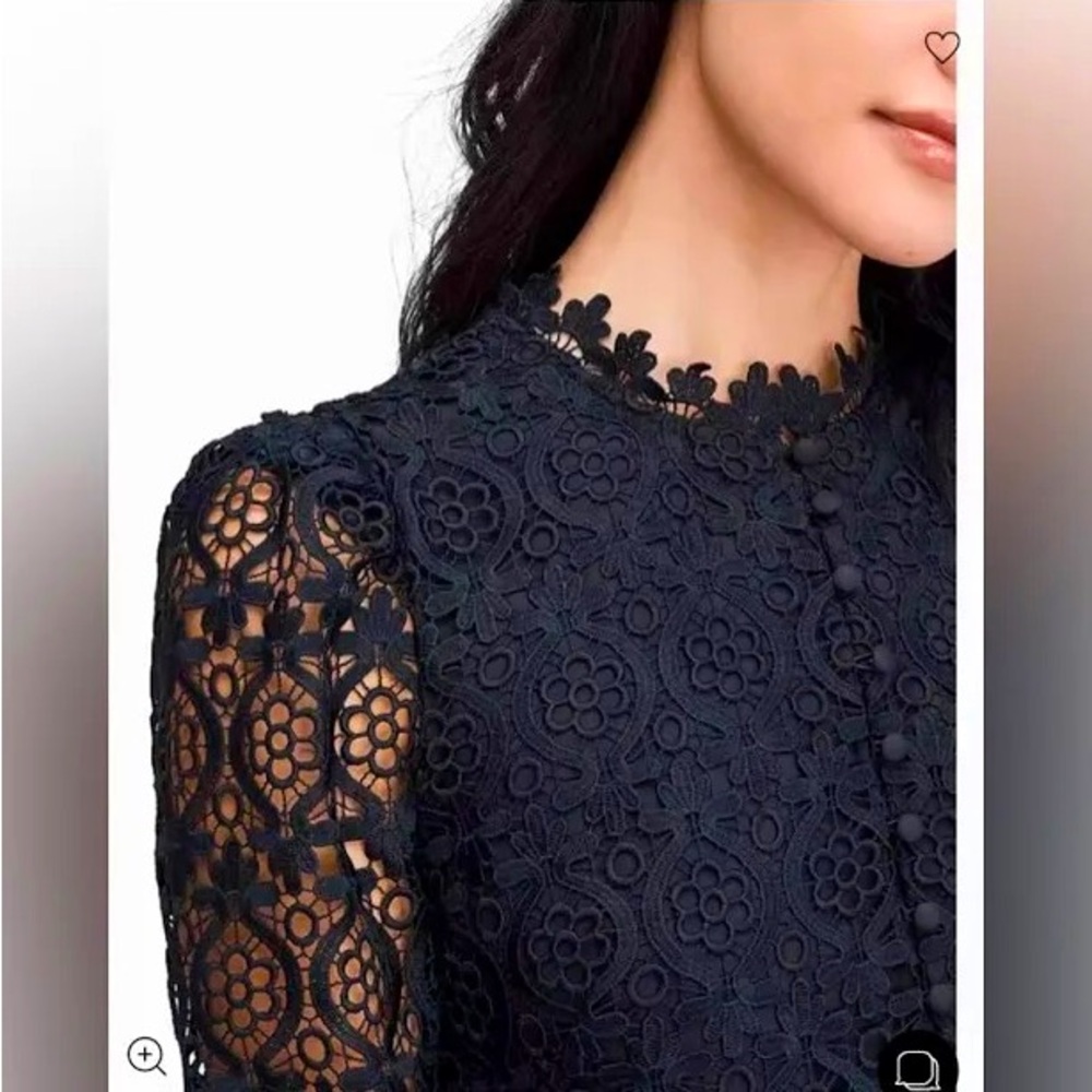 Kate Spade Scallop Lace Mini Dress *NWT* - Picture 2 of 3